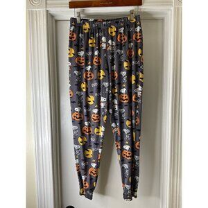 Peanuts Snoopy Halloween Pajama Pants M By Nite Nite Munki Munki Cotton Blend